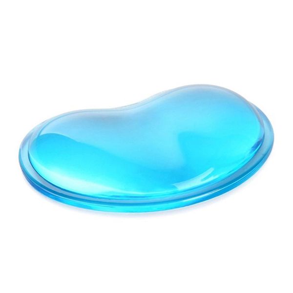 

mouse pads & wrist rests fashion silicone heart-shaped pad wavy comfort gel computer hand support cushion