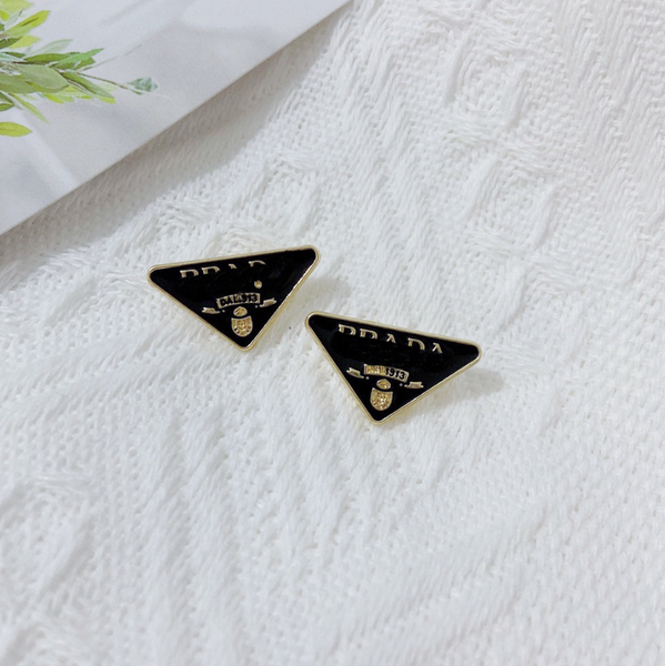 

20style 18k gold plated double letter stud luxury classic brand alloy letters earrings women hollow pearl crystal rhinestone wedding party s, Golden;silver