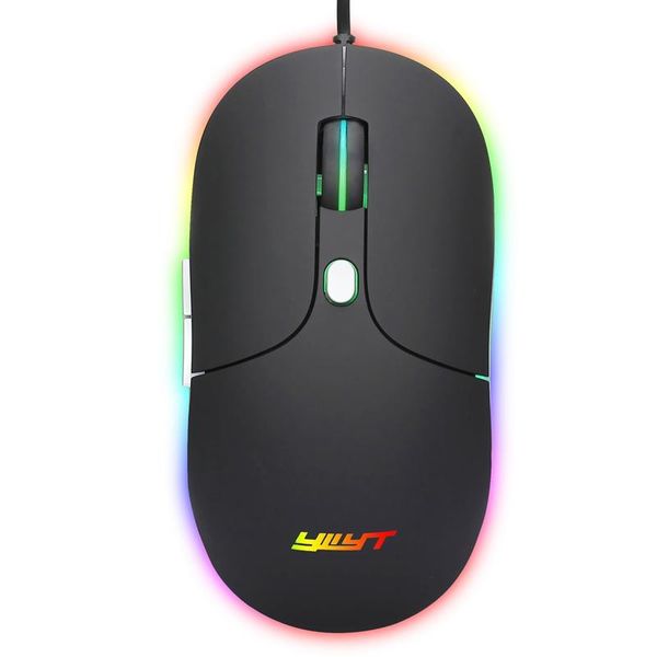 

wired gaming mouse ergonomic silent led backlit 3200 dpi adjustable optical gamer mice for pc laptop