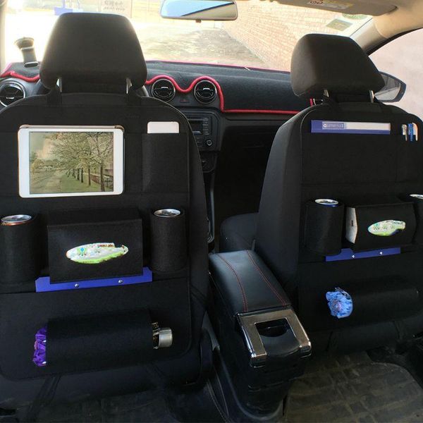 

car organizer supplies seat back multi felt storage bags hanging holders