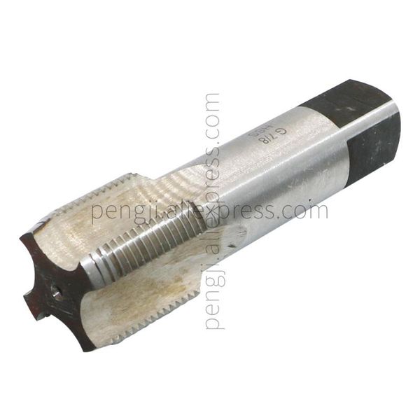 

7/8 " -14 bsp 55 degree pipe thread hss tap, tapered tap used for conventional machine tapping or cnc tapping. hand tools