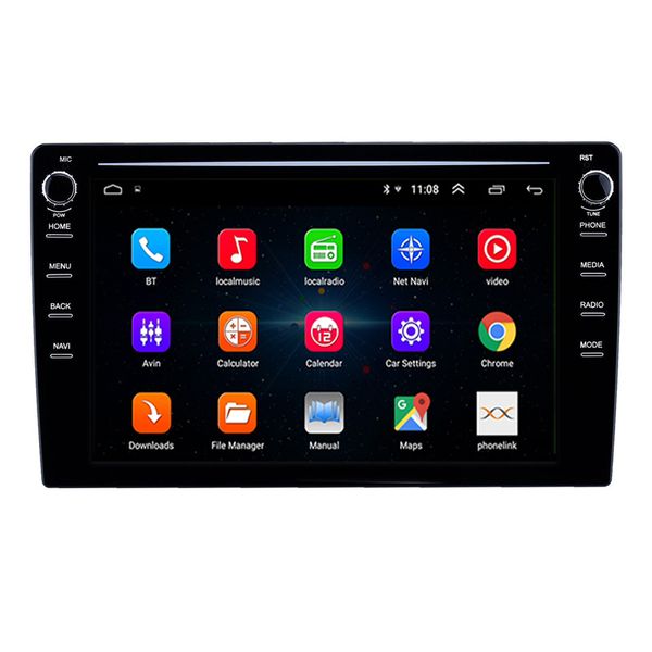 Универсальный автомобиль DVD Android Auto Radio Player 10 