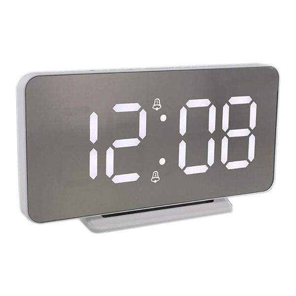 

other clocks & accessories digital alarm clock,led surface display mirror clock,auto adjust brightness 3 modes