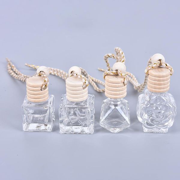 

car air freshener perfume bottle essential oils pendant auto ornament