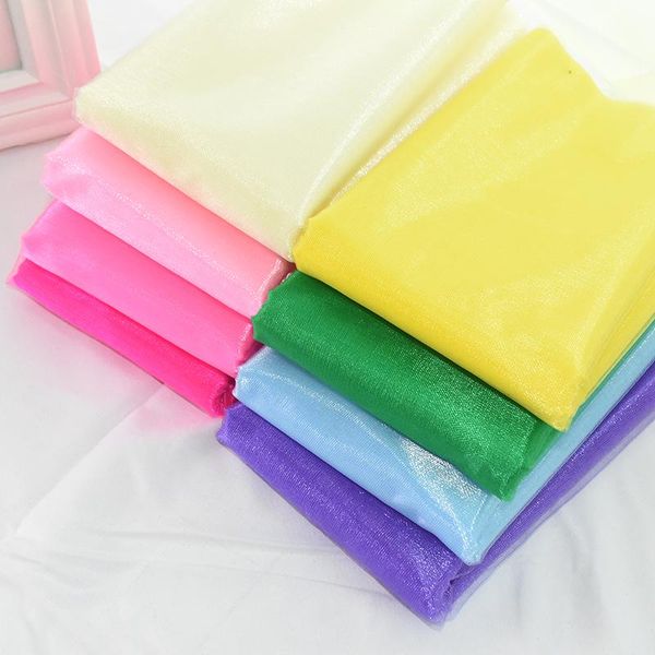 

party decoration 72cm*10m crystal sheer tulle organza arches wedding car table birthday supplies clothing tutu skirt sewing