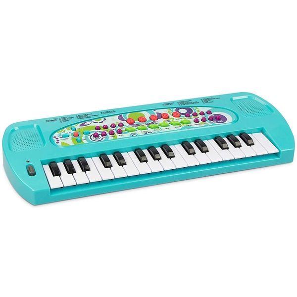 

32 key multifunctional music electronic organ with microphone children's puzzle musical instrument piano toy