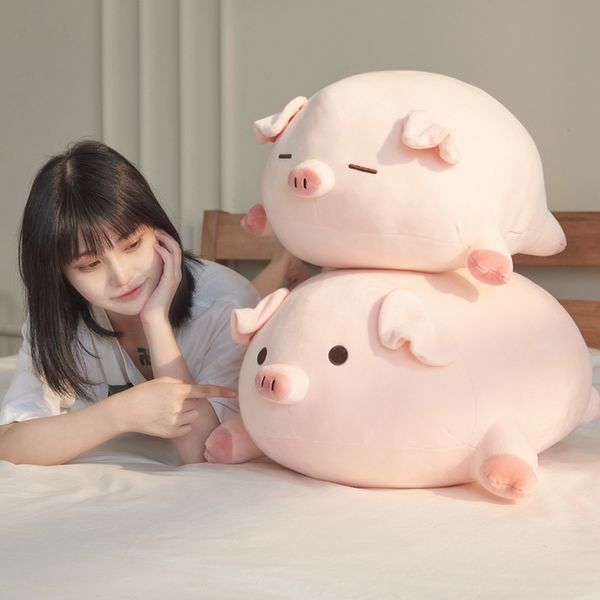 

japanese gp cute pig plush doll bedside waist girl gift bed pillow