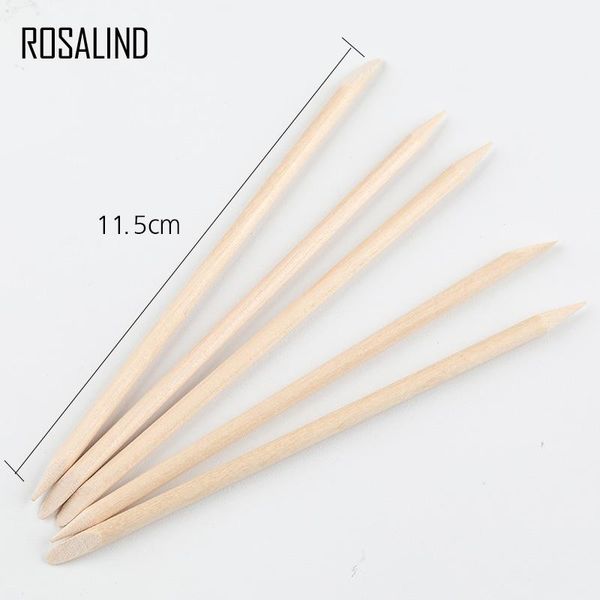 

cuticle pushers rosalind nails sticks wood pusher nail art remover set 100/50/20/10/5pcs for manicure