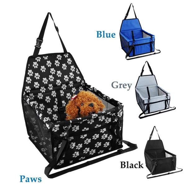 

dog car seat covers portable cover folding pet carriers travelling carrying bag basket hammock belt safety cat puppy wateproof