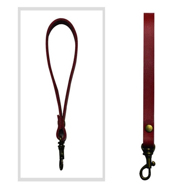 

bag parts & accessories 2021 leather portable handbag strap replacement wrist wallet belt handle, Black