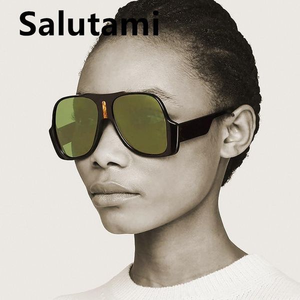 

one piece square sunglasses for women vintage oversized gradient black leopard sun glasses men punk shades, White;black