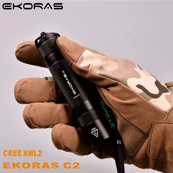 

rechargeable ekoras xml2 linterna torch 1000 lumens 18650 battery outdoor camping powerful led flashlights torches