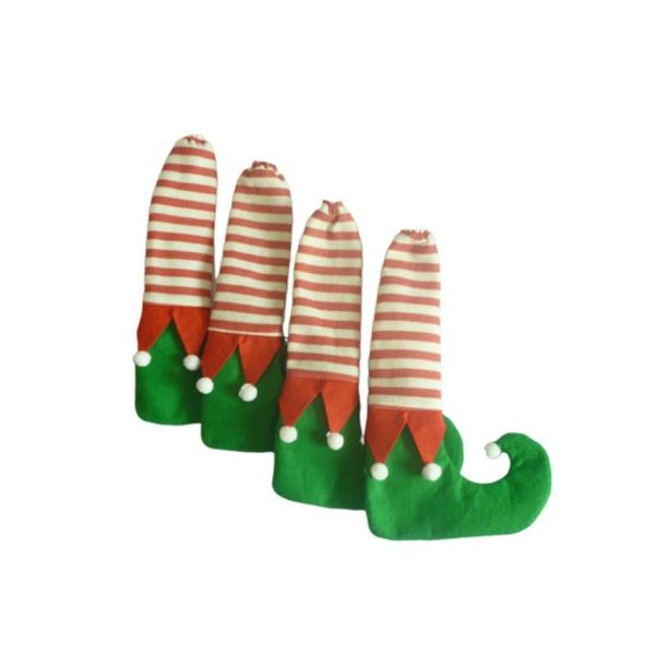 

furniture protection chair leg socks cloth gloves floor table foot covers christmas decoration