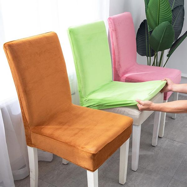 

chair cover spandex elastic slipcover case stretch covers for wedding el banquet dining room housse de chaise