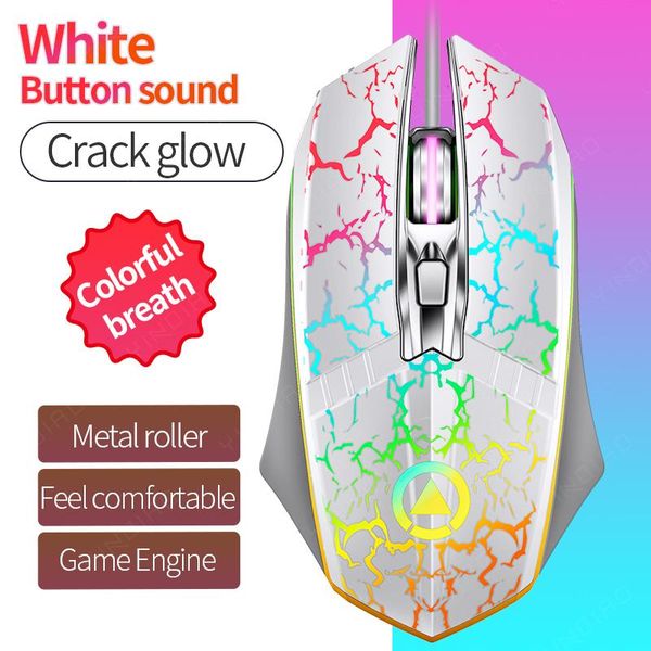 

mice g11 computer mouse player ergonomic gaming usb wired with led backlight, suitable for pc lap 20#