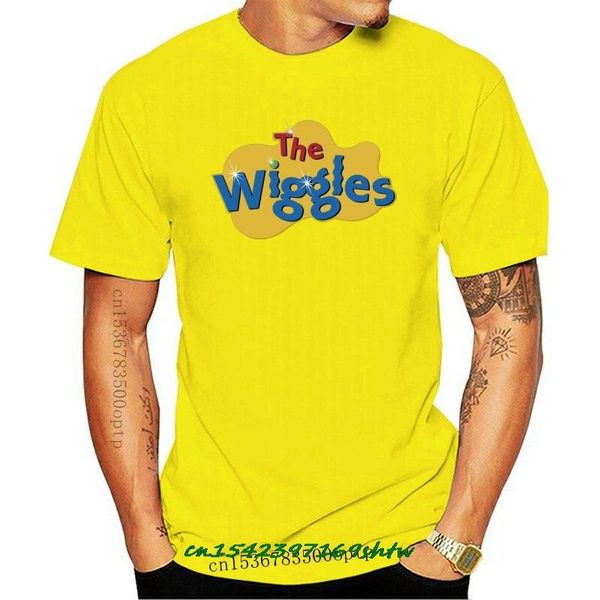 

men's t-shirts the wiggles t shirt show wiggly tv series ready steady wiggle pbs sprout nick jr greg, White;black