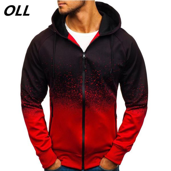 

jacket men spring autumn motorcycle bomber with hood fashion print streetwear men's jackets, Black;brown