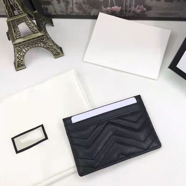 

fashion cowhide leather wallet holder cards packages small card package business for men and women the paragraph casual credit bag unisex, Brown;gray