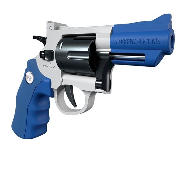 

5487little moon children's toy boy left wheel shell throwing bullet gun zp5 metal simulation alloy model soft egg hand grab