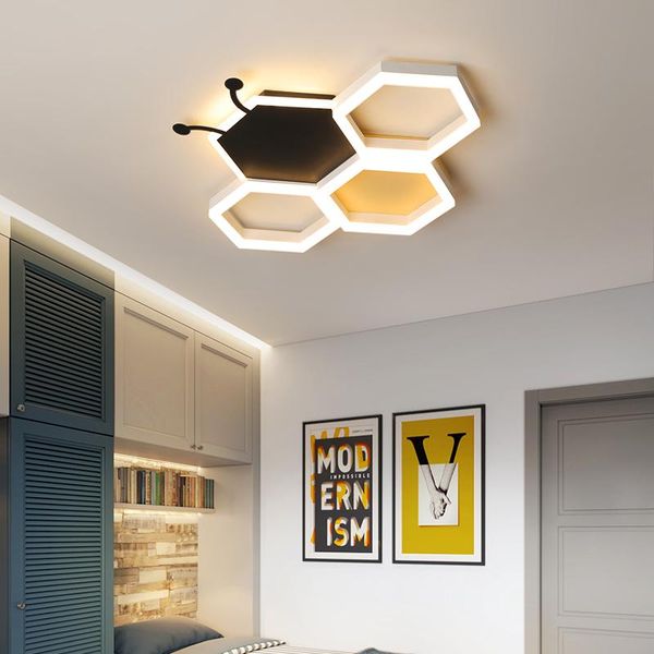

ceiling lights led modern simple children's room bedroom creative personality boy girl princess lamp