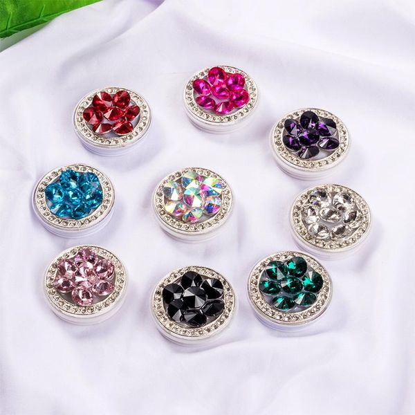 

cell phone mounts & holders bling diamond round stand for 11 pro max s20 telefoon houder cellphone ring grip