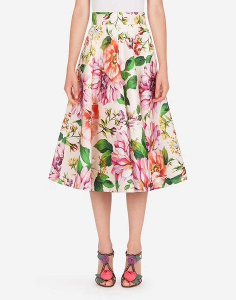 

arrival peony printed skirt women's 200526ul01 skirts, Black