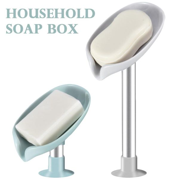 

soap dishes dish holder leaf shape with diversion hole 45Â° scientific angle box shower storage plate gadgets