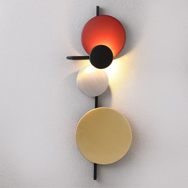 

nordice crystal wall lamp luminaria lampes suspendues iron rope bedroom living room bedside