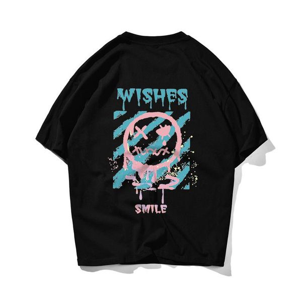 

men's t-shirts fashion hip hop t shirt men cotton tshirts japanese streetwear t-shirt tees brand male, White;black