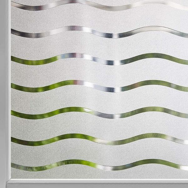 

window stickers luckyyj frosted film privacy glass films for windows & doors, self static decorative home office