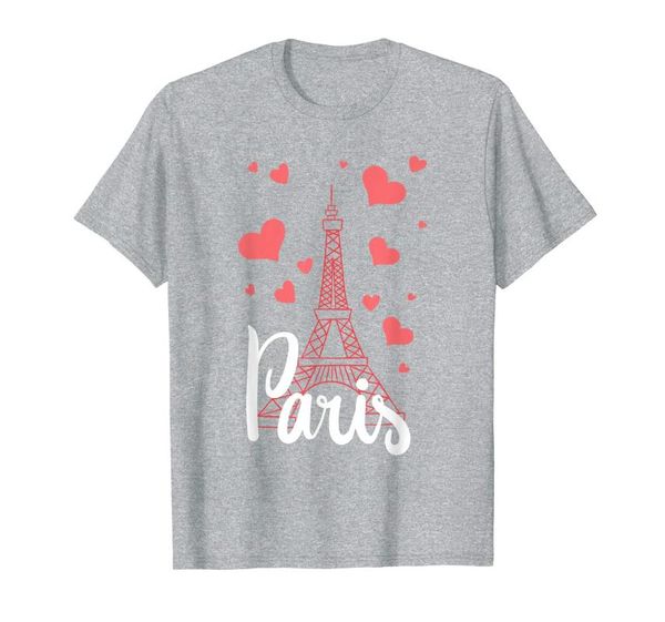 

men's t-shirts i love paris t-shirt france eiffel tower gift, White;black
