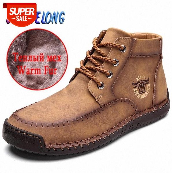 

2020 men's boots classic men's ankle boots comfortable trend shoes designer outdoor men motorcycle big size 38-48 #u43x
