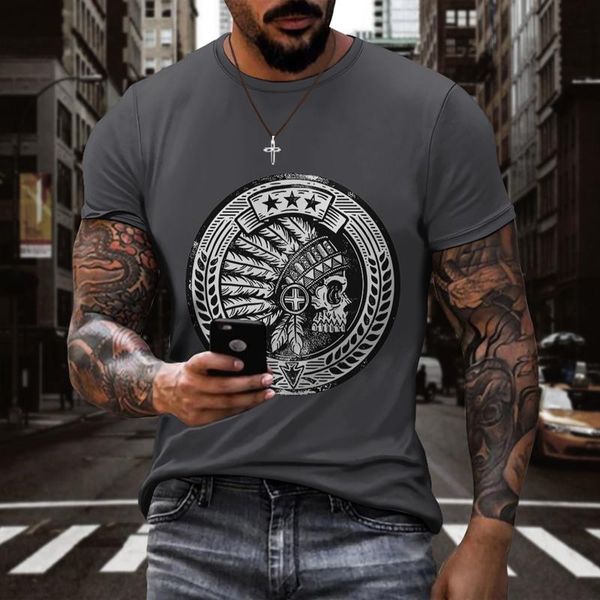 

men's t-shirts 3d digital printing t-shirt summer fashion short-sleeved loose o-neck sports casual breathable tshirt streetwear, White;black