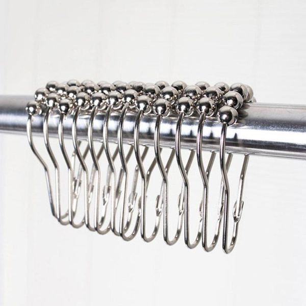 

other home decor beautiful 12pcs shower curtain hook hall shade window family creative stainless steel bathroom supplice