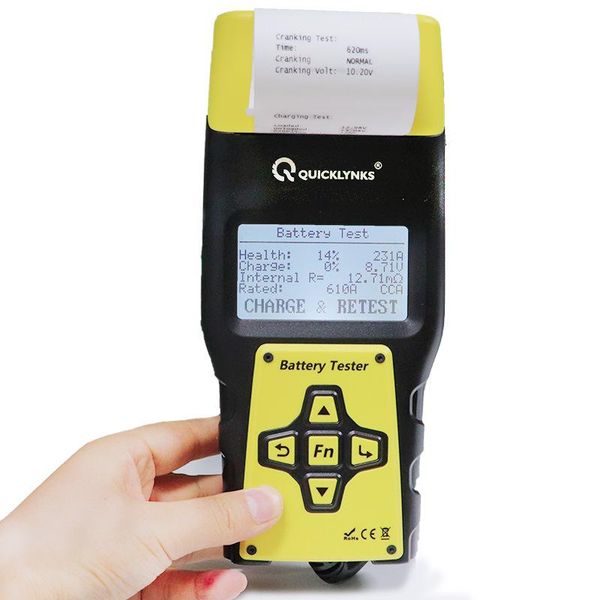 Code -Readers Scan -Tools Automobile Batterie Tester Ba1000 Cell Test 12V Kapazität Interner Widerstand