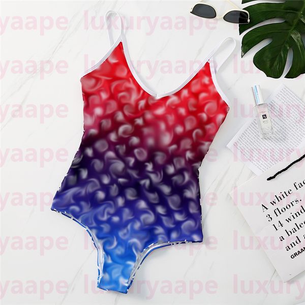 

womens one piece swimsuits classic letters flowers design swimsuit summer latest ins bathing suits 2 colors fashion beachwear, White;black