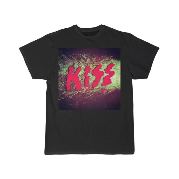 

kiss love gun sleeve poster short sleeve tee, White;black