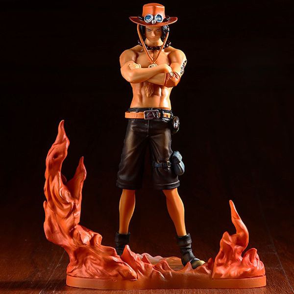 3 pçs / set anime uma peça figuras de ação Portgas d figurine figurine sabo figura macaco d luffy figura pvc coleção modelo brinquedo presentes x0526