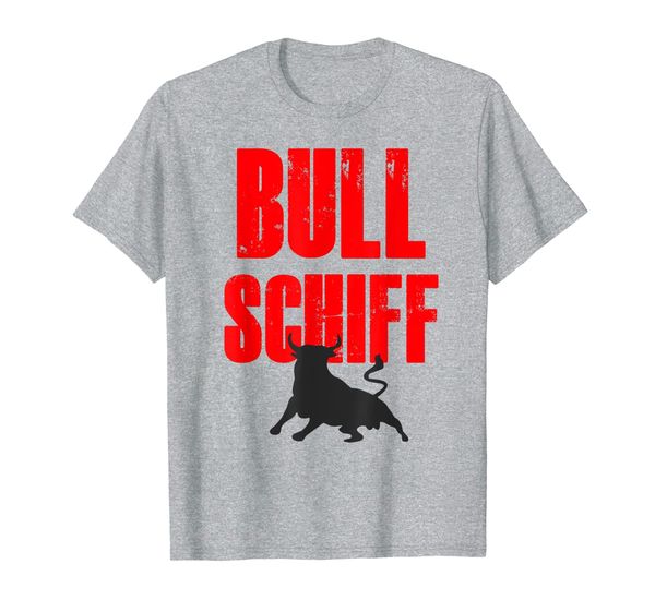 

the donald funny saying president bull schiff 2020 gear t-shirt, White;black