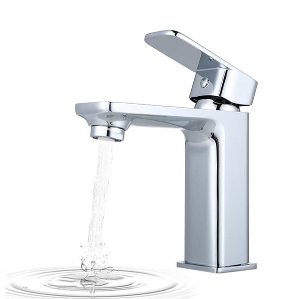 

bathroom sink faucets single handle faucet bar kitchen basin matte black ceramic valve core copper cold water mixed tap