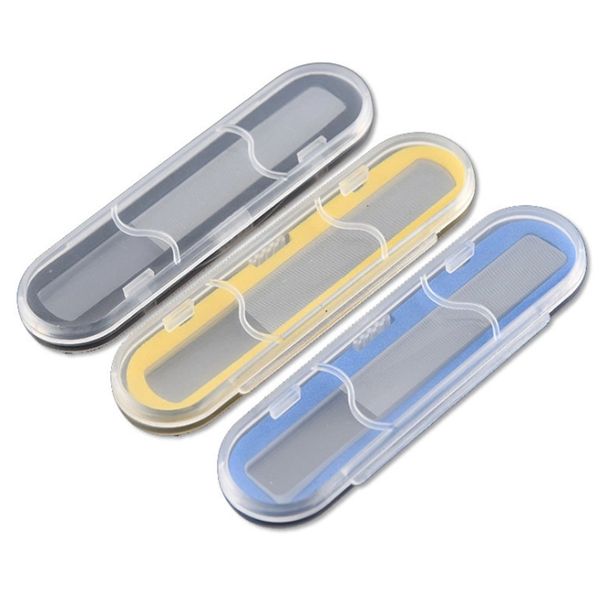 

wholesale nano glass nail files professional nails buffer polishing manicure art tool with colorful packing box