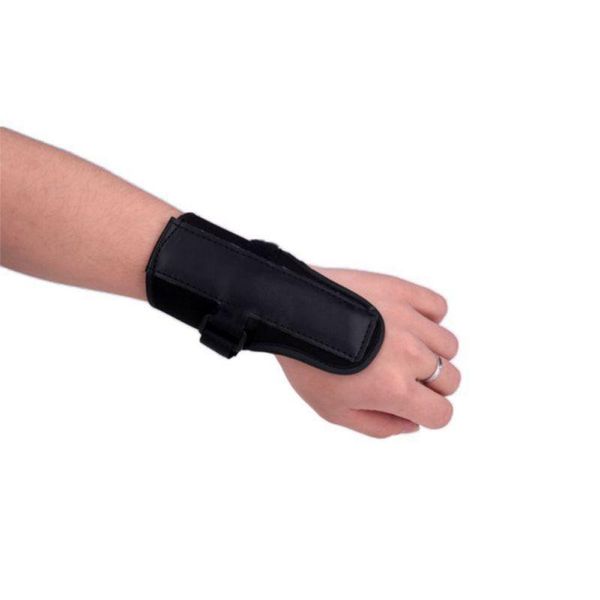

wrist support golf wristband swing posture corrector arm fixed holder protector practice correction accessories supplies, Black;red