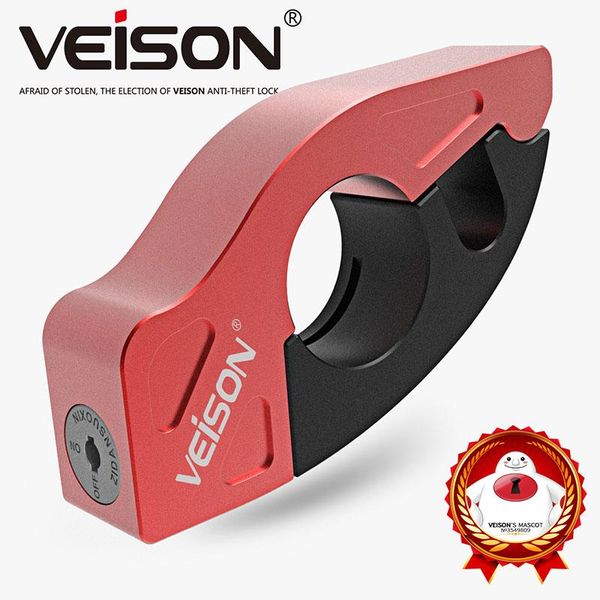 

theft protection veison universal motorcycle handle grip locks brake lever accessories handlebar lock grid security