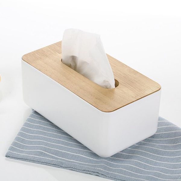 

creative tissue box kitchen deskwooden paper holder napkin storage case home organizer ornaments & boxes napkins
