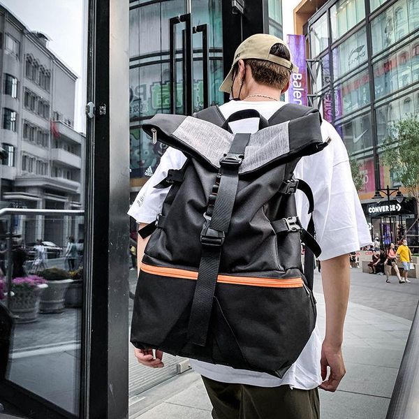 

large capacity backpack fashion basketball