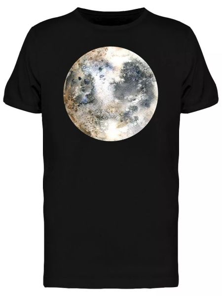 

full moon tee men's -image by shutterstock, White;black