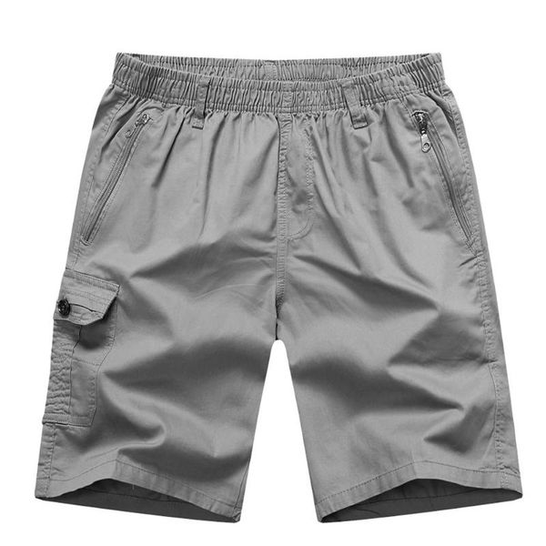 

yoga outfits men casual beach shorts homme quality sport middle-aged dad cotton thin wear five point, White;red