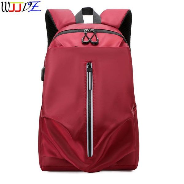 

oxford cloth bag computer backpack waterproof multifunctional large capacity rucksack school bags wjjdz