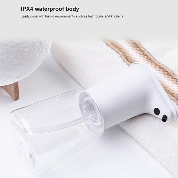 

liquid soap dispenser 300ml intelligent induction foam automatic el hand-washing kitchen bathroom accessories spray