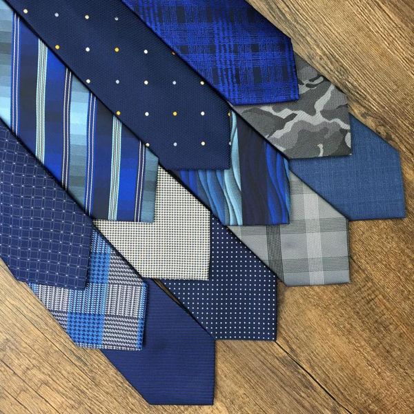 

bow ties classic for men luxury blue grey gifts accessories school neckwear necktie wedding guest paisley dots, Black;gray